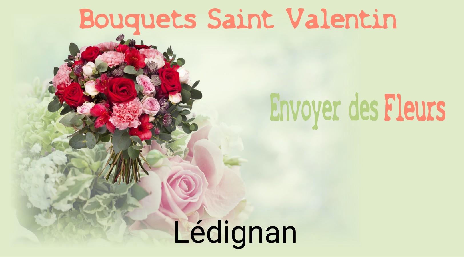 Roses de Saint-Valentin livrées à Lédignan